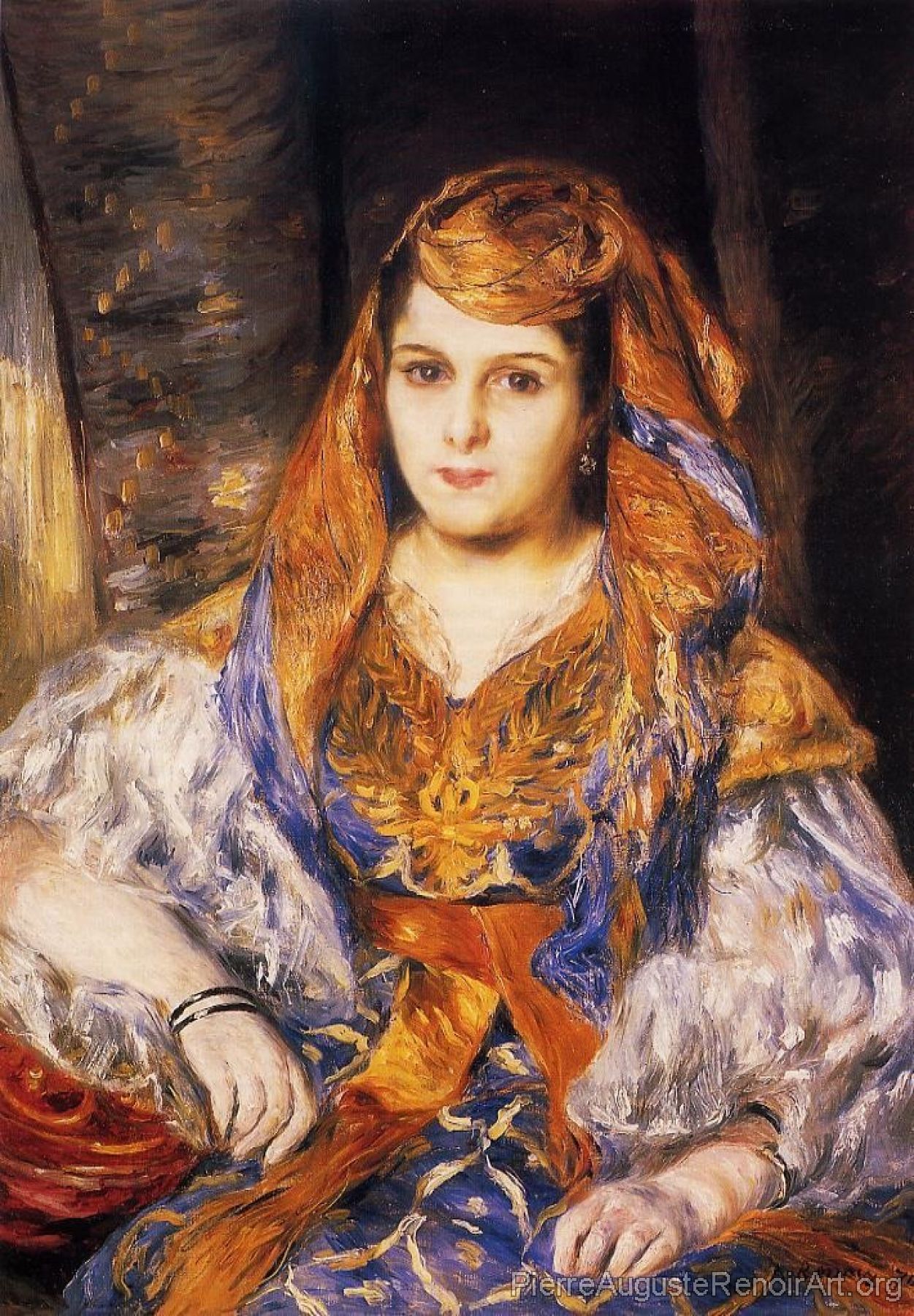 Madame Stora in Algerian Dress